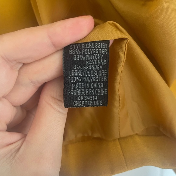 JL Jules & Leopold Studio Mustard Blazer – Size M - Picture 7 of 9
